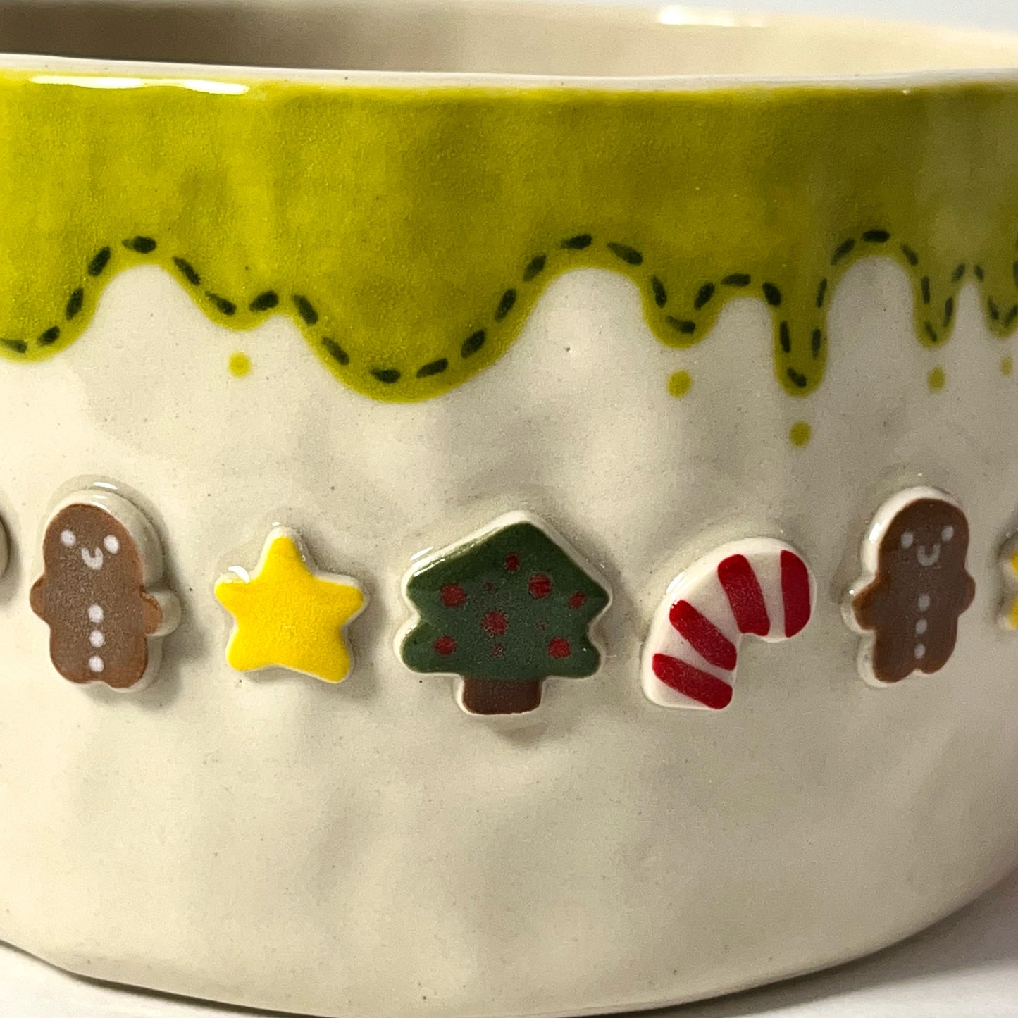 400ml Christmas mug (green)